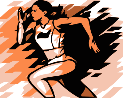 Runner Silhouette clipart