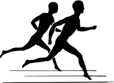 Runners clipart