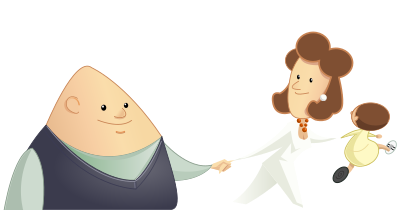 Running Family clipart