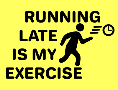 Running Late clipart