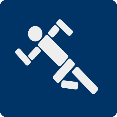 Running pictogram clipart