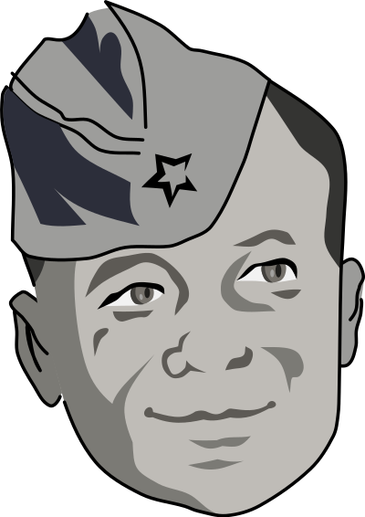 Russian soldier Vasili Tyorkin clipart