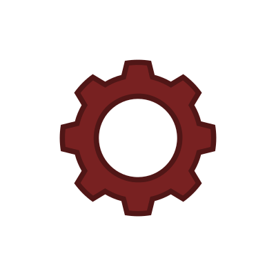 Rusty gear clipart