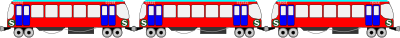 S-Bahn Train clipart