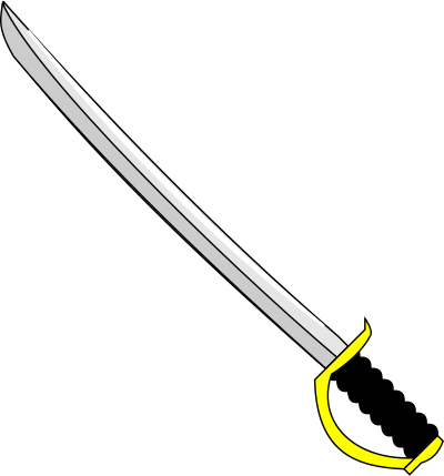 Saber clipart