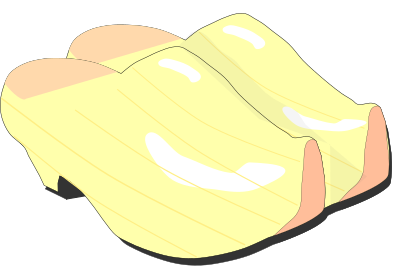 Sabots clipart