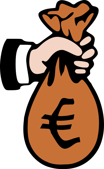 Sac euro clipart