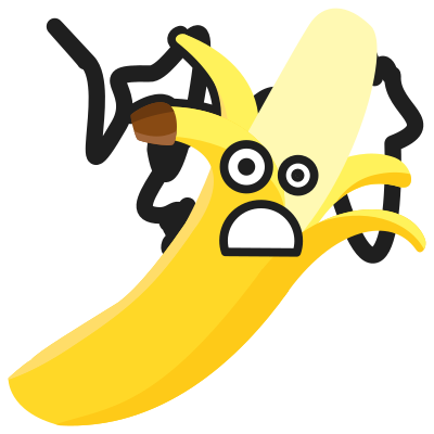 Sad Banana clipart
