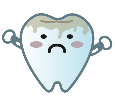 Sad Tooth clipart