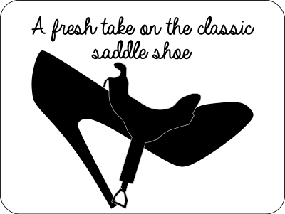 Saddle Shoe clipart