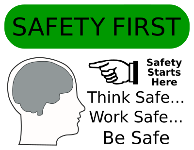 Safety First! clipart