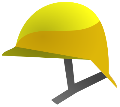 Safety helmet icon clipart
