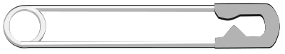 Safety Pin (Closed) clipart
