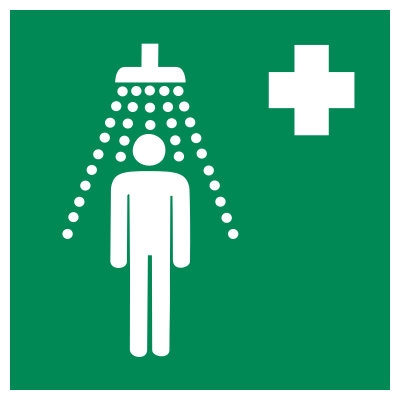 Safety Shower clipart