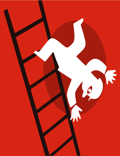 Safety with Ladders clipart