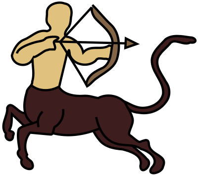 Sagittarius centaur clipart