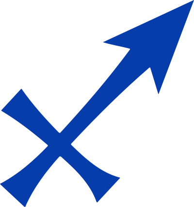 Sagittarius symbol 2 clipart