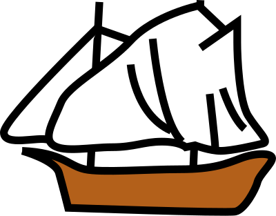 Sailing ship 17 clipart