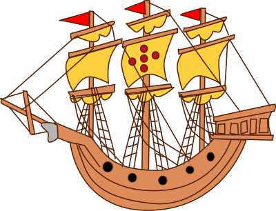 Sailing ship 20 clipart