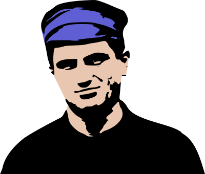 Sailor portrait clipart