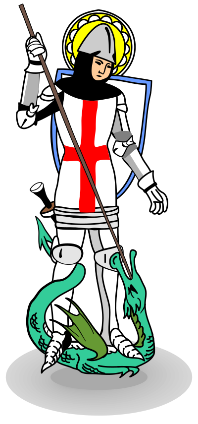 Saint george clipart