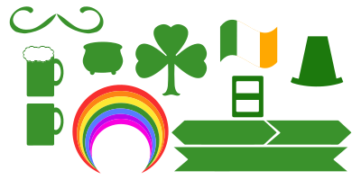 Saint Patrick's Day Paraphernalia clipart