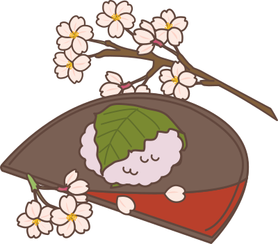Sakuramochi clipart