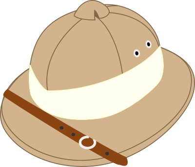 Salacot clipart