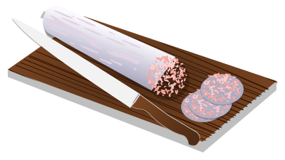 Salami clipart