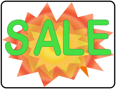 Sale Sign 02 clipart