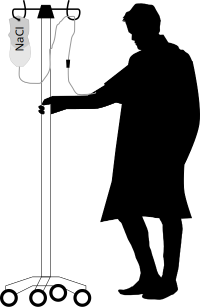 Saline Drip clipart