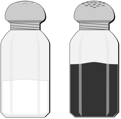 Salt and Pepper clipart