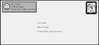 Sample envelope clipart
