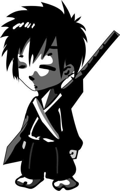Samurai clipart