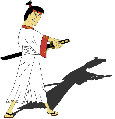 Samurai clipart