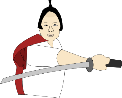 Samurai Guy clipart