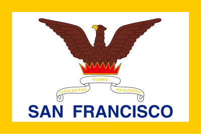 San Francisco Flag clipart