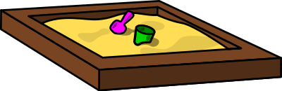 Sandbox clipart