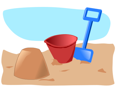 Sandcastle 2 clipart