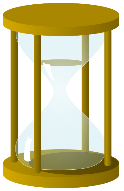 Sandglass clipart