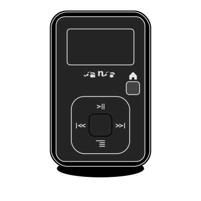 Sandisk Sansa Clip Plus clipart