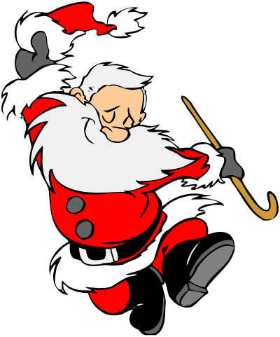 Santa 5 clipart