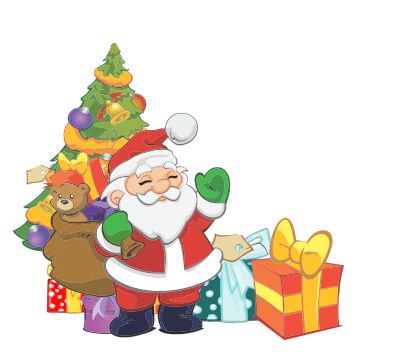 Santa Christmas clipart