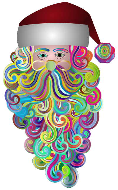 Santa Polyprismatic clipart