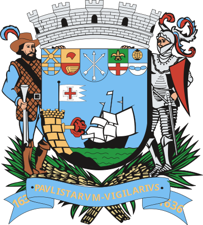 São Sebastião Blazon Colored clipart