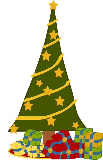 Sapin garni clipart