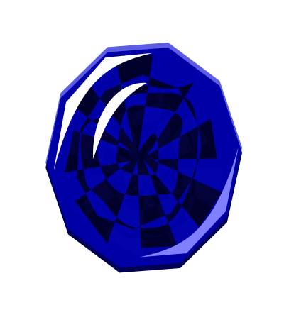 Sapphire Birthstone clipart
