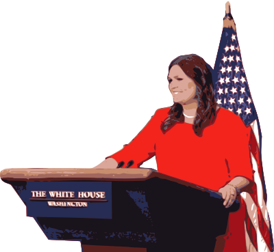Sarah Huckabee Sanders clipart