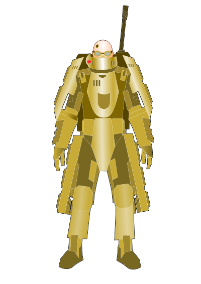 Sardaukar (without helm) clipart