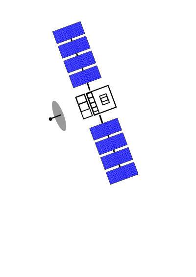 Satélite clipart